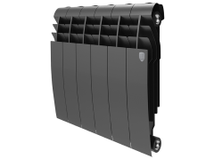 Биметаллический радиатор отопления Royal Thermo BiLiner 350 4 секции Noire Sable