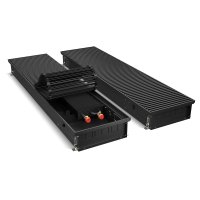 Внутрипольный конвектор Royal Thermo Atrium 110/300/2900-DG-U-BL