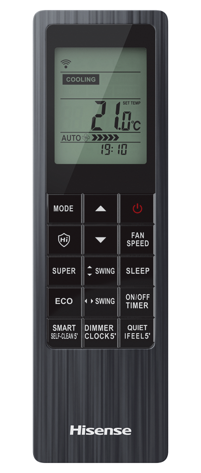 Внутренний блок мульти сплит-системы Hisense AMS-12UW4RVETG00(B) Black Free Match DC Inverter Wi-Fi