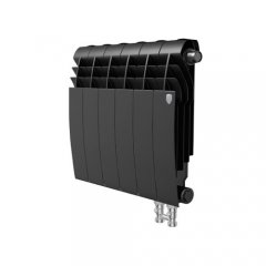Биметаллический радиатор отопления Royal Thermo BiLiner 350 V 4 секции Noir Sable