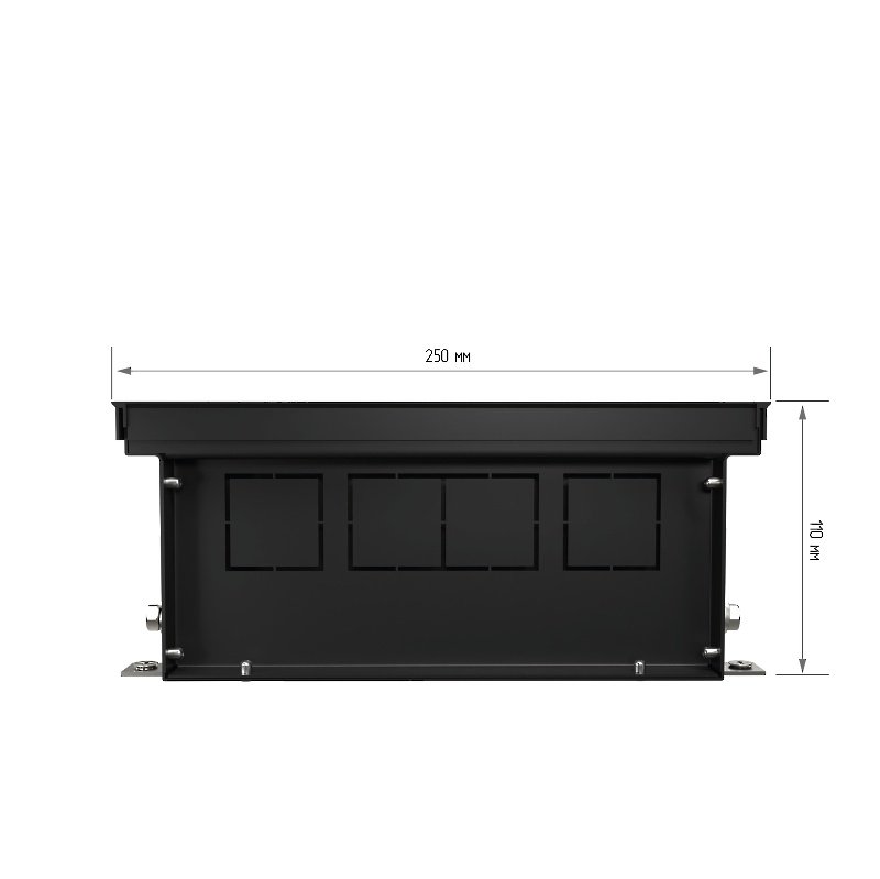 Внутрипольный конвектор Royal Thermo Atrium 110/250/1900-DG-U-NA