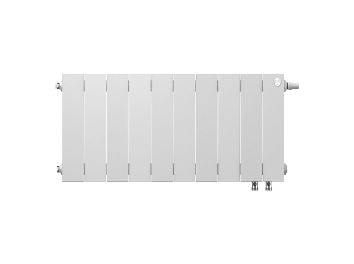 Биметаллический радиатор отопления Royal Thermo PianoForte 300 VDR80 10 секций Bianco Traffico
