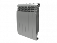Биметаллический радиатор отопления Royal Thermo BiLiner 500 12 секций Silver Satin