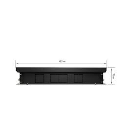 Внутрипольный конвектор Royal Thermo Atrium 75/300/1900-DG-U-BL